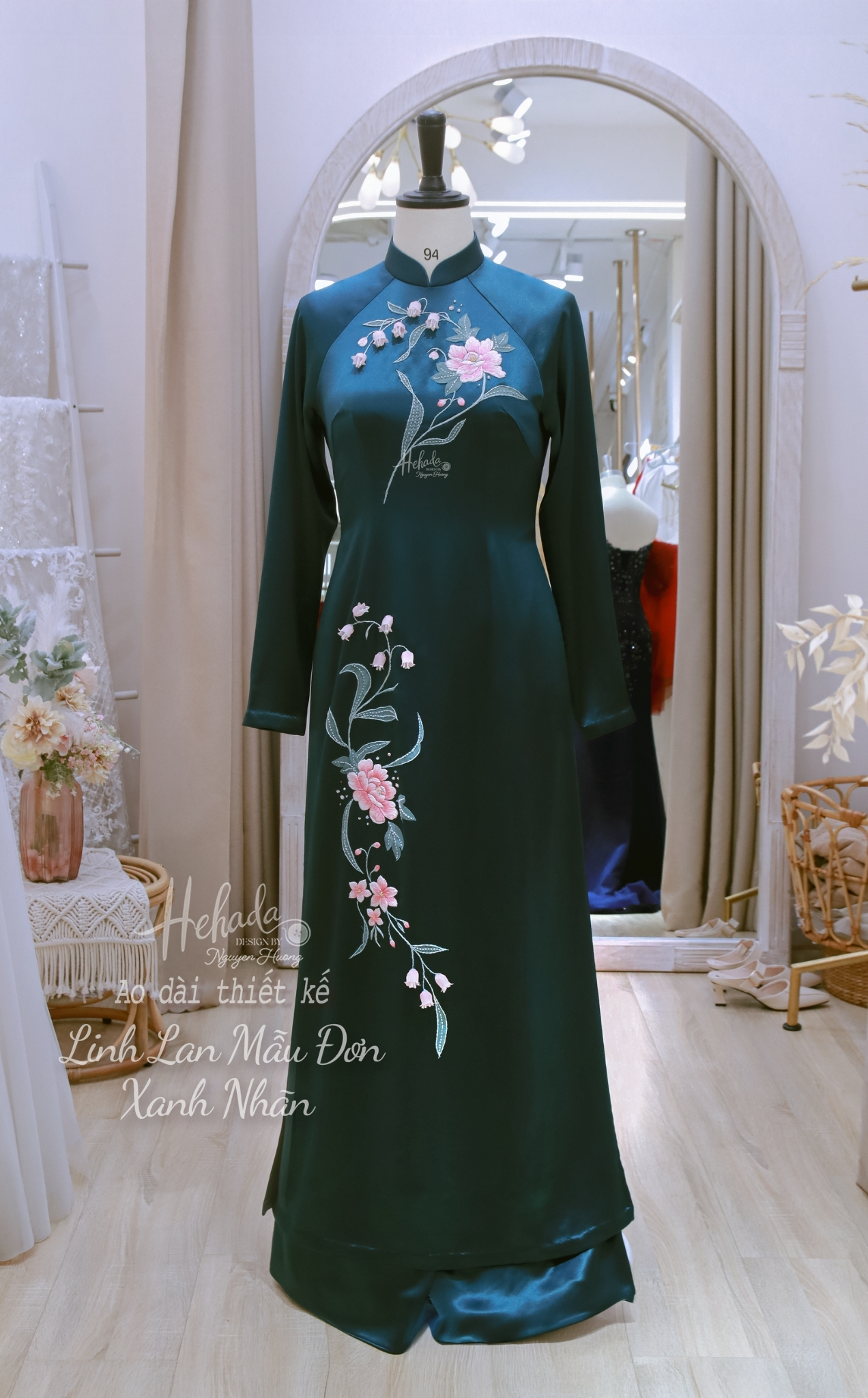 Linh Lanh Mẫu Đơn Xanh Nhãn 2