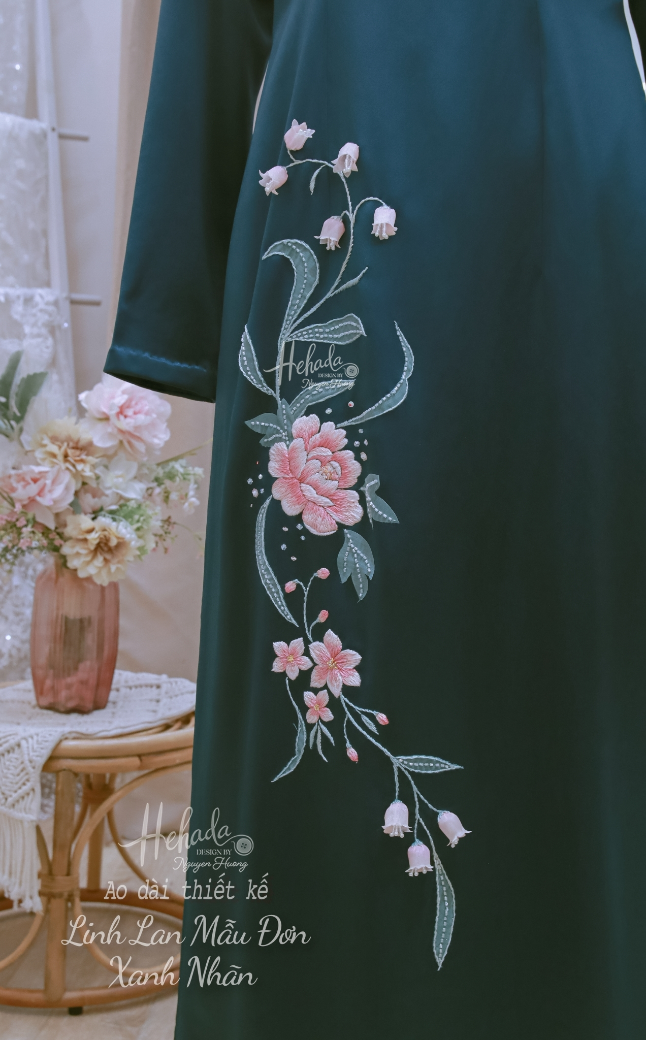 Linh Lanh Mẫu Đơn Xanh Nhãn 3