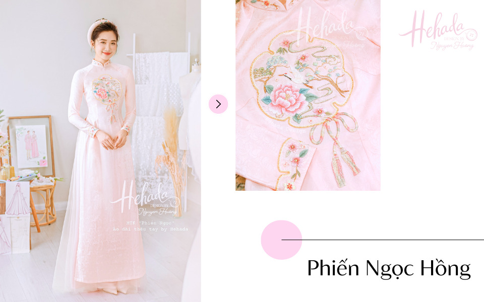 Áo dài thêu tay cao cấp