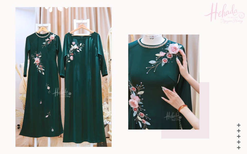 áo dài bà sui đẹp
