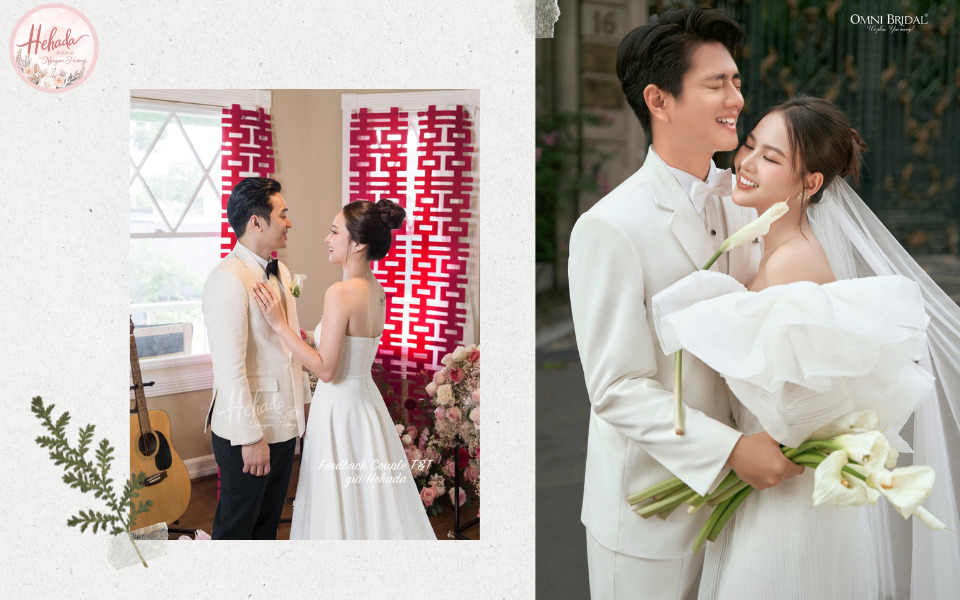 Áo vest chú rể màu trắng