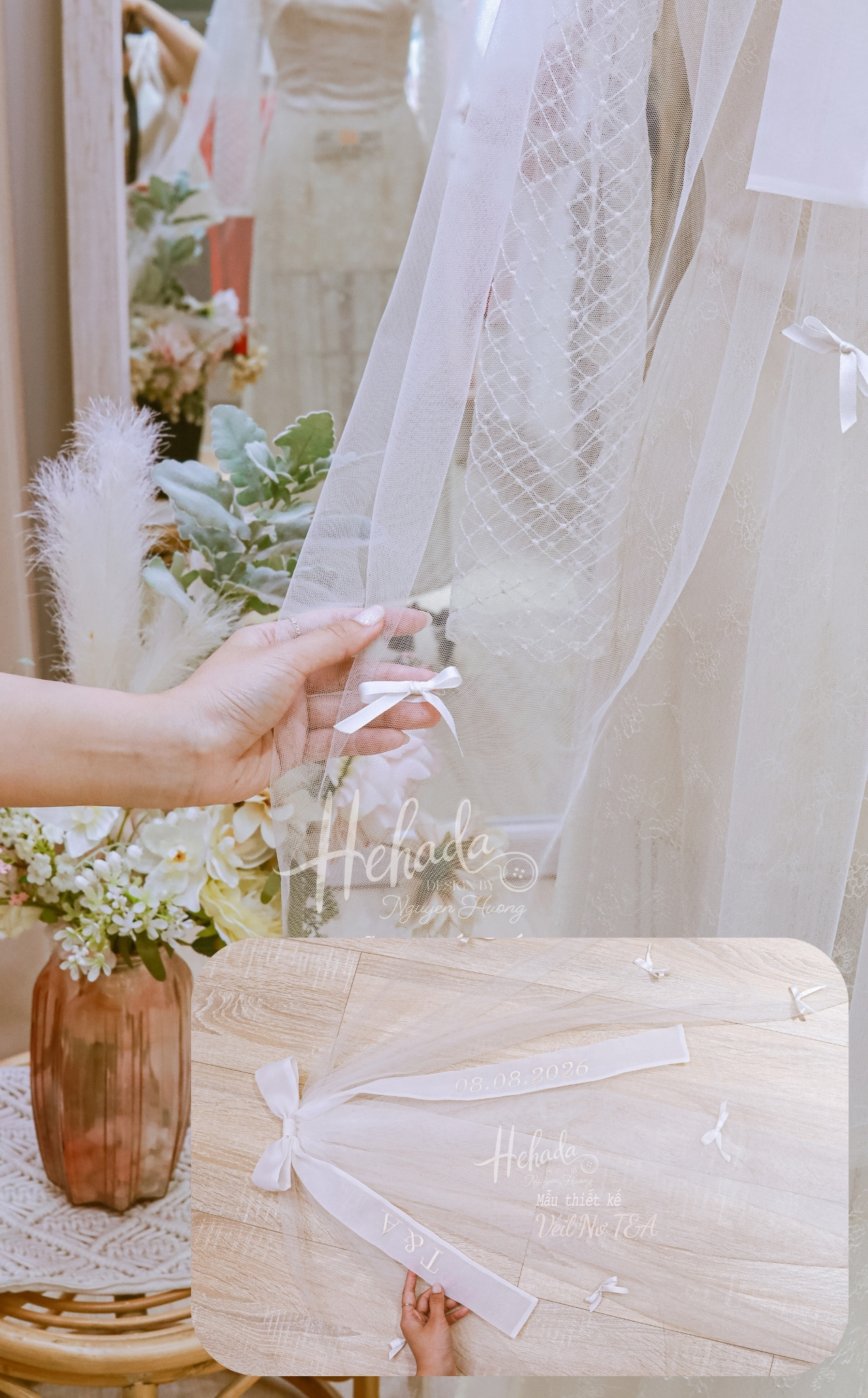 Veil Nơ Organza T&A