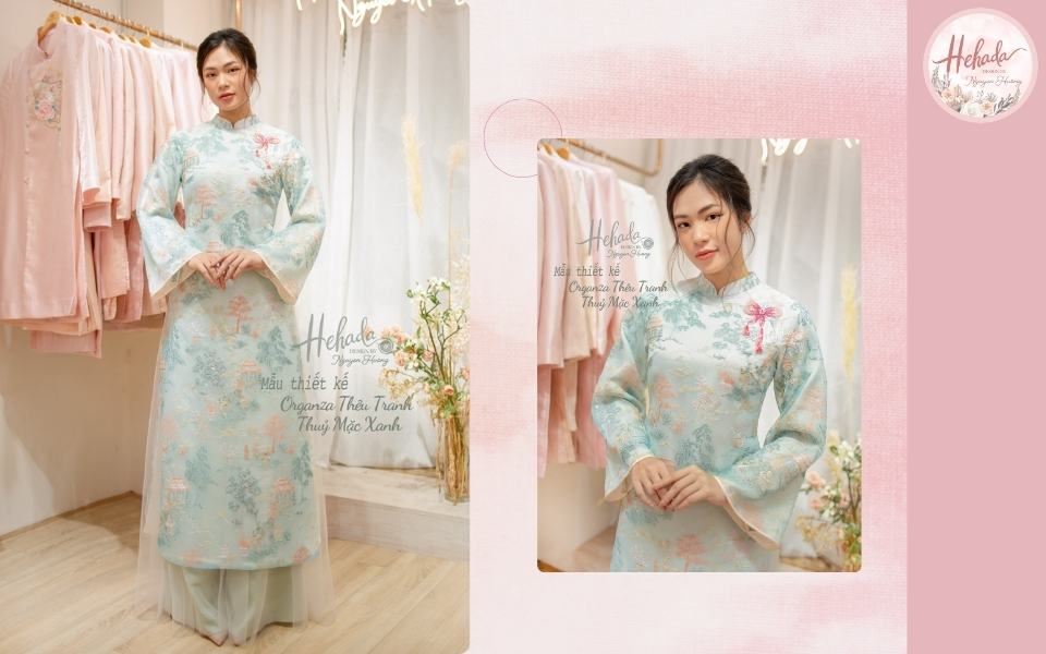 áo dài cách tân dự đám cưới