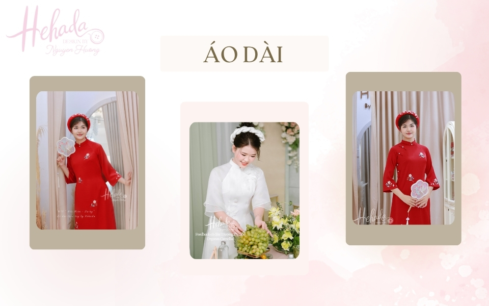 áo dài suông truyền thống