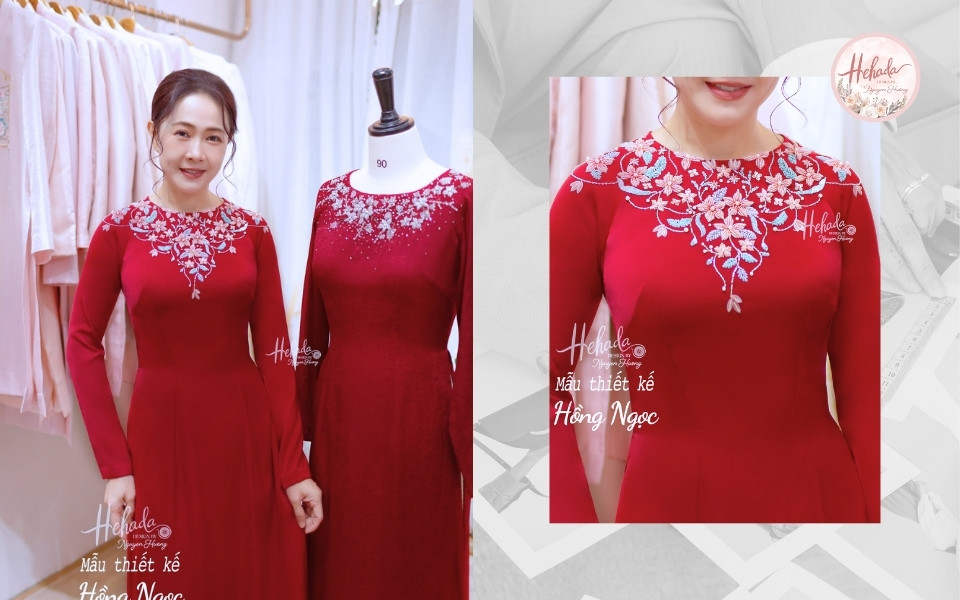 áo dài cổ thuyền