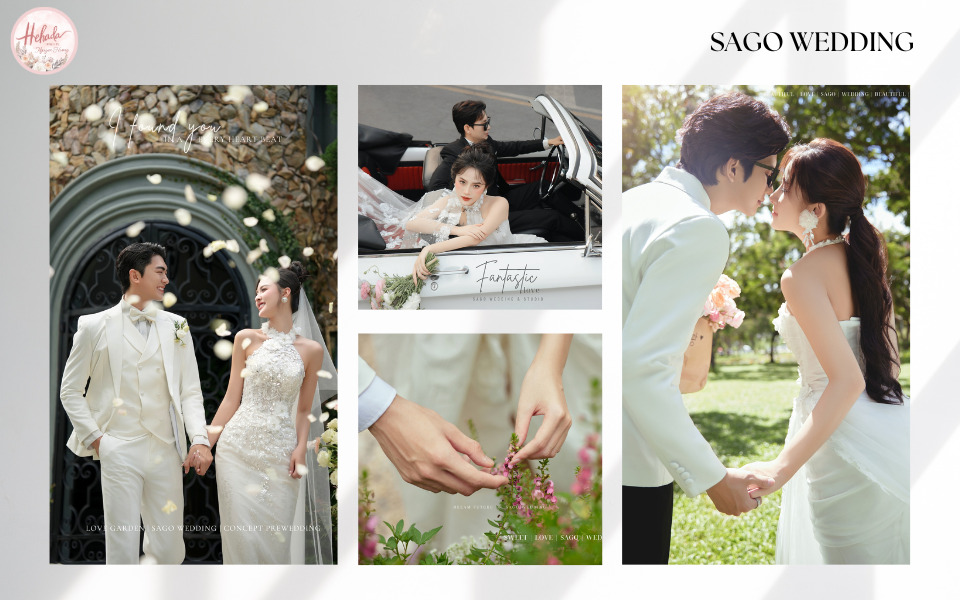 các studio chụp ảnh cưới đẹp sang trọng