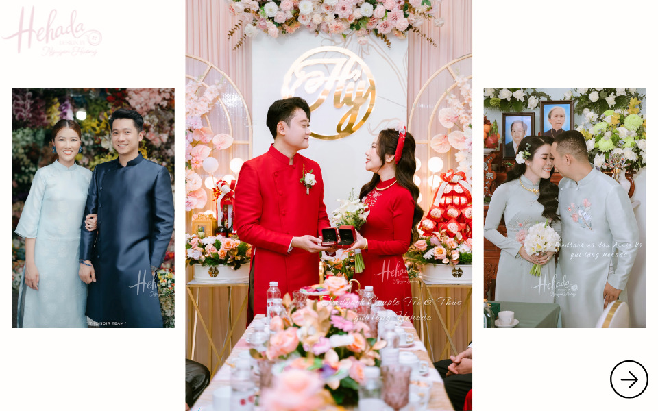cách chọn áo dài cô dâu chú rể
