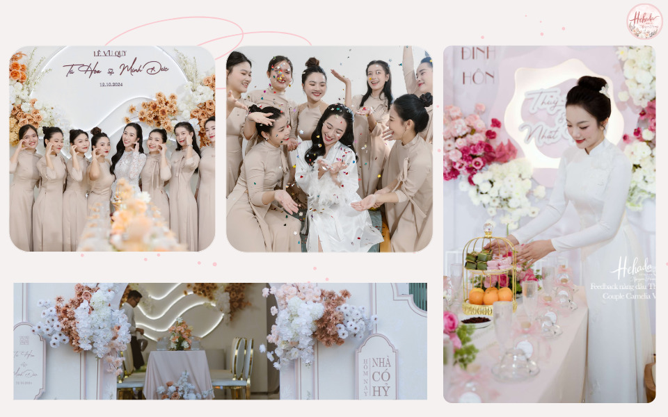 đám cưới nhà gái cần chuẩn bị những gì