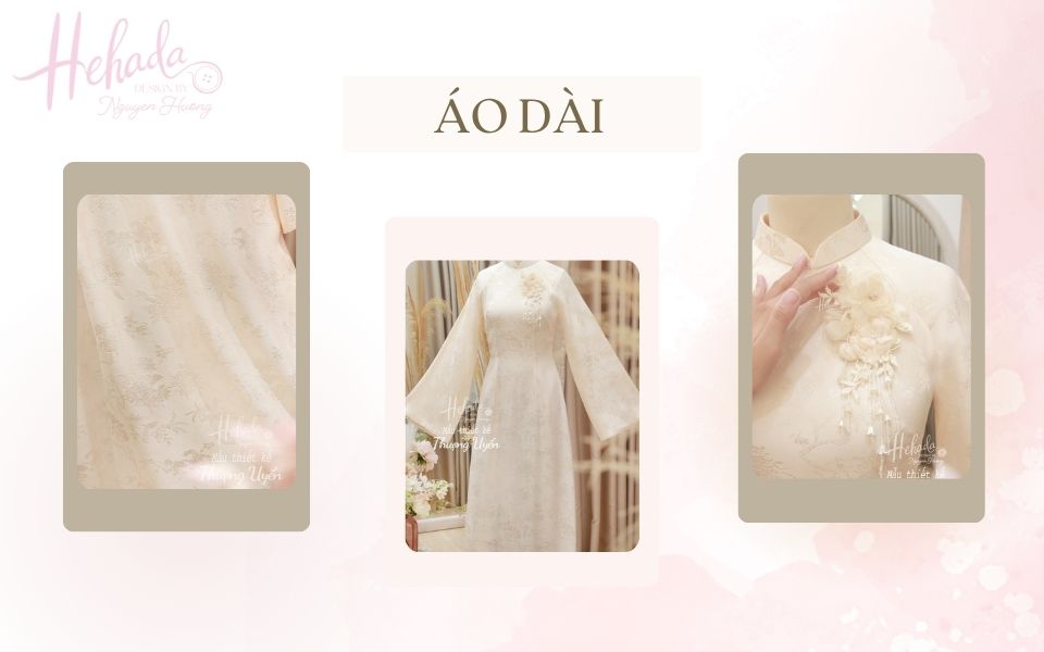 chọn áo dài dáng suông phù hợp