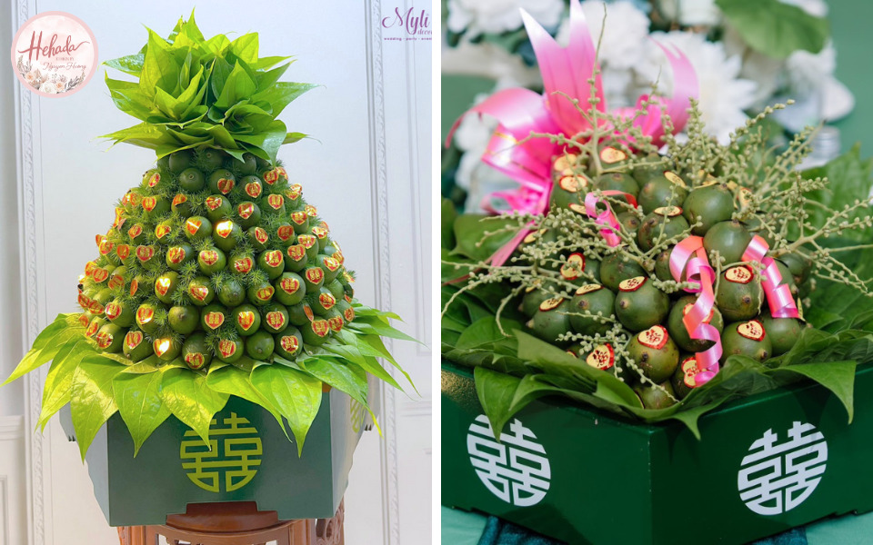 mâm quả cưới truyền thống