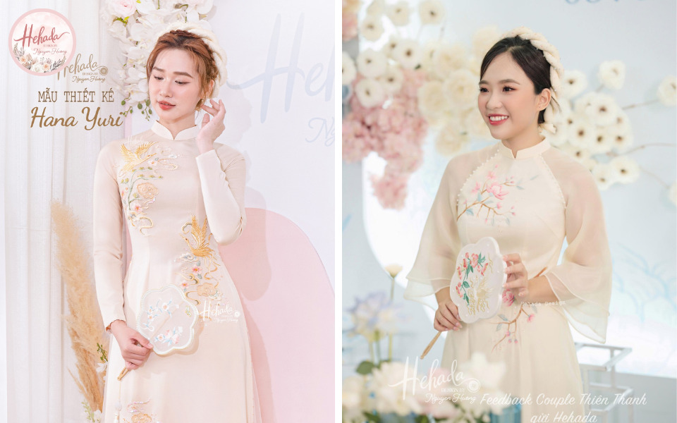 mấn cô dâu màu vàng