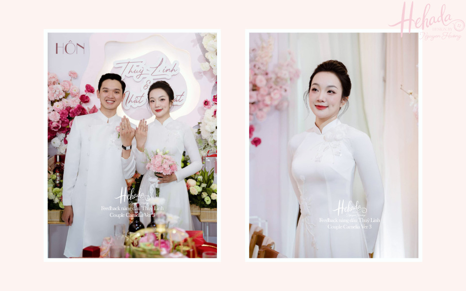 mẫu áo dài cưới cách tân