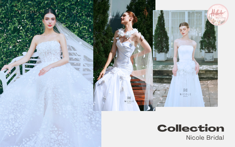 Thương hiệu may áo cưới đẹp ở TPHCM - Nicole Bridal