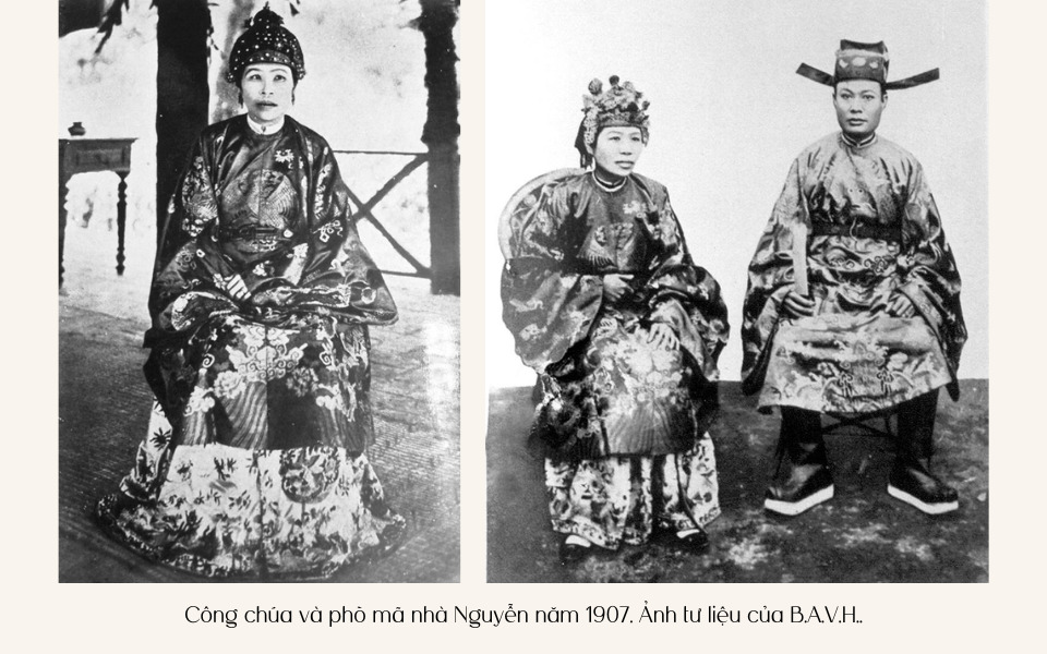 trang phục công chúa nhà nguyễn