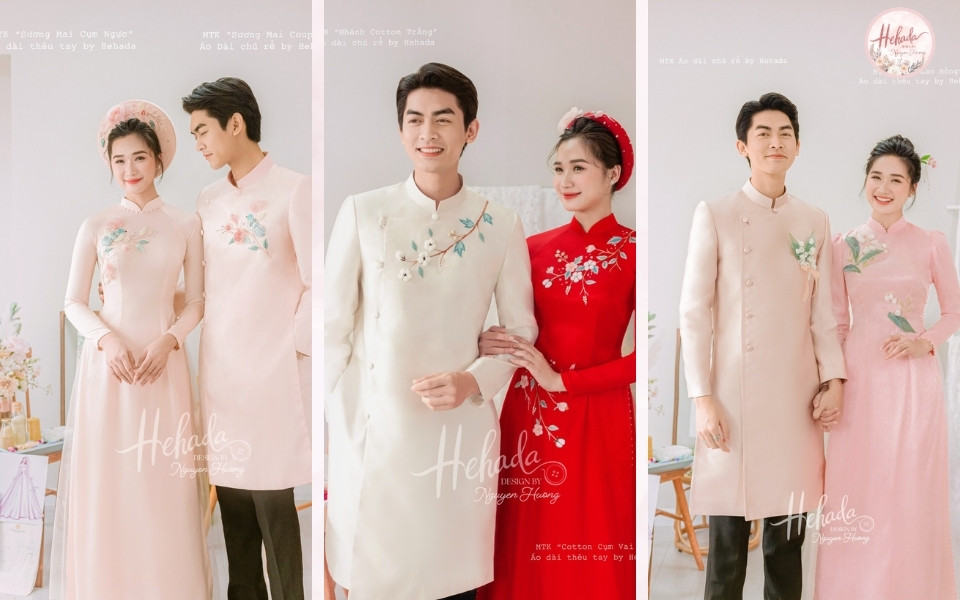 trang phục đám hỏi