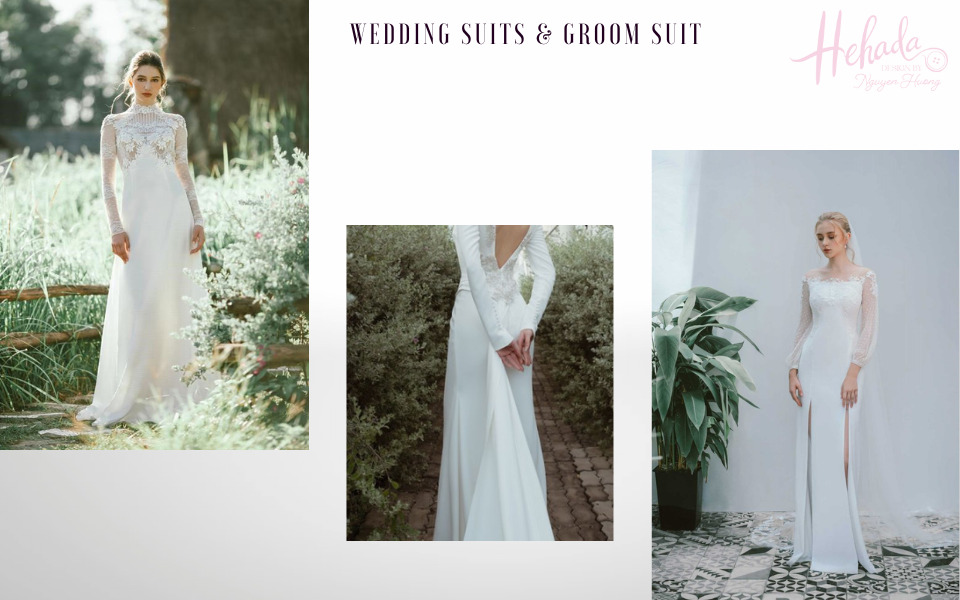 Mẫu áo cưới đẹp Sheath/Column