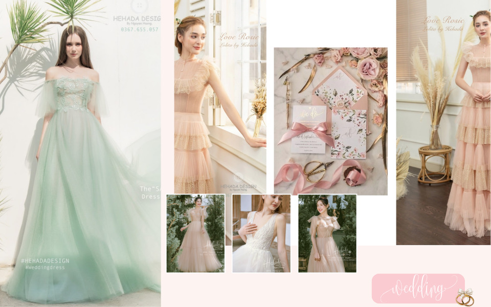 chọn váy cưới cổ điển phù hợp với tông da