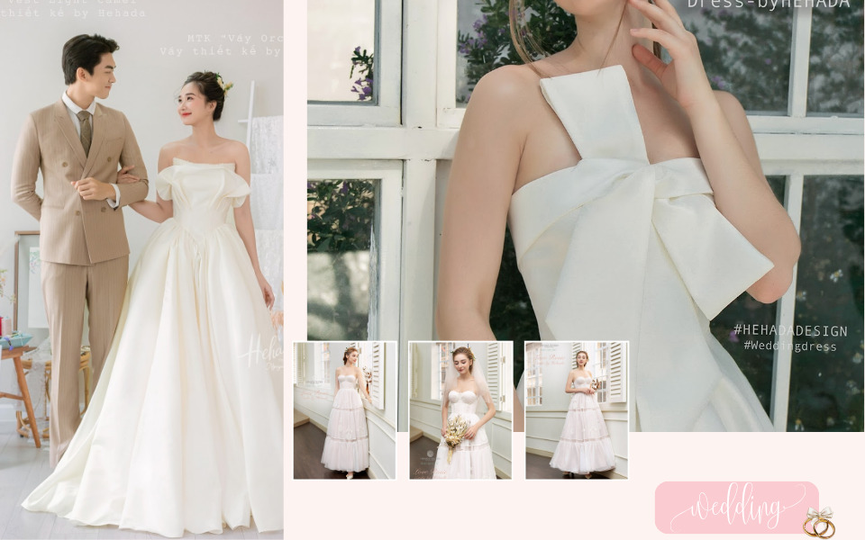 váy cúp ngực cổ điển