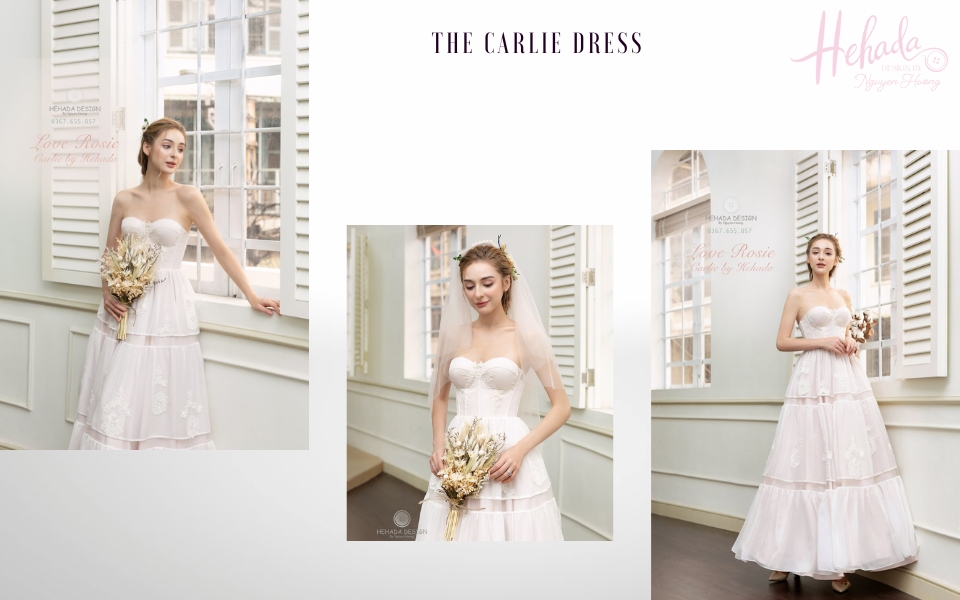 chọn váy cưới cúp ngực