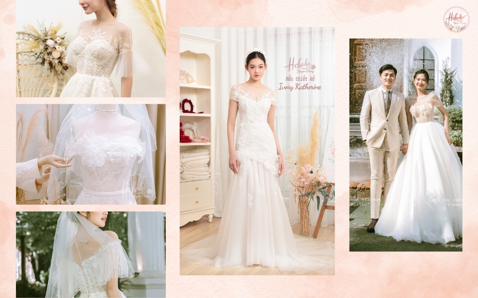 xu hướng váy cưới