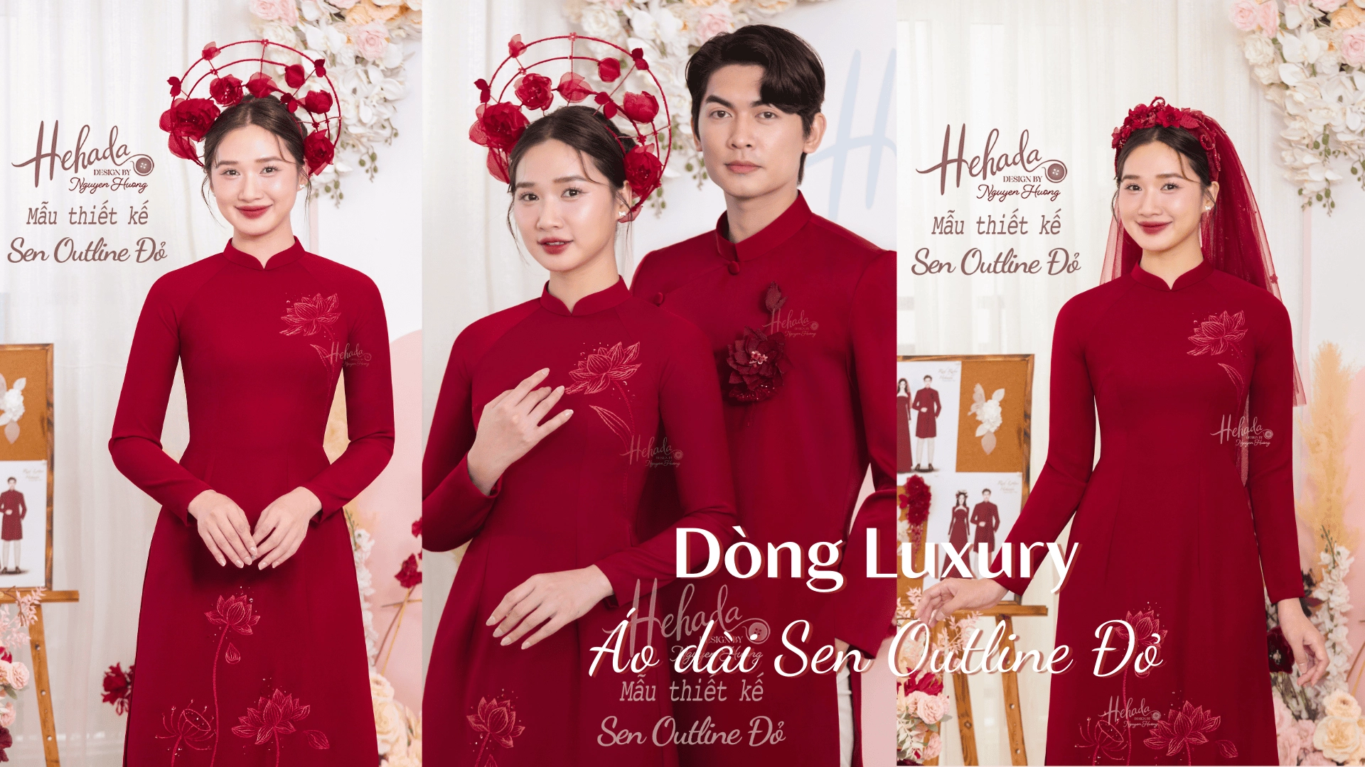 ao-dai-sen-outline-do