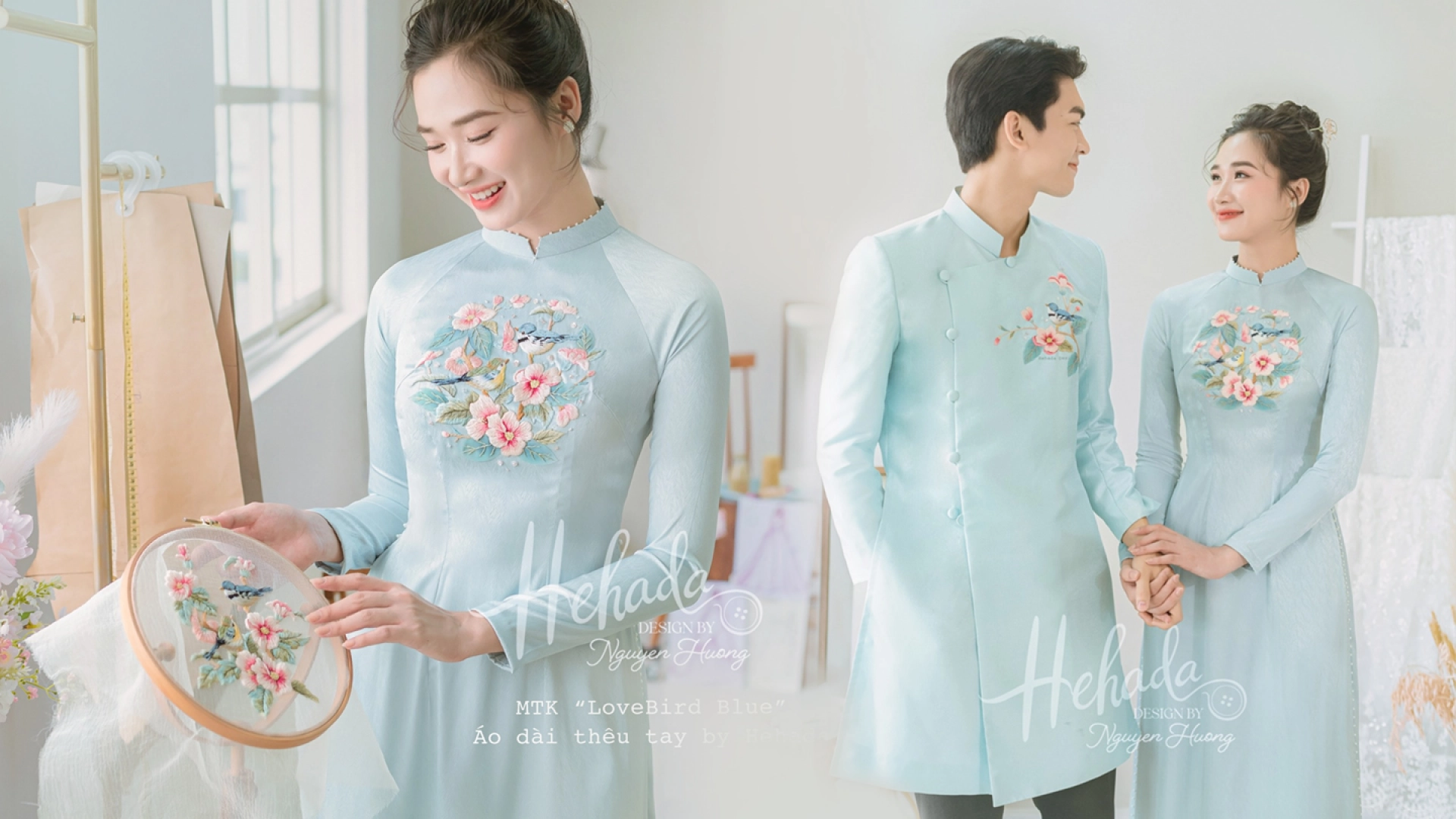 ao-dai-cuoi-couple-love-bird-baby-blue