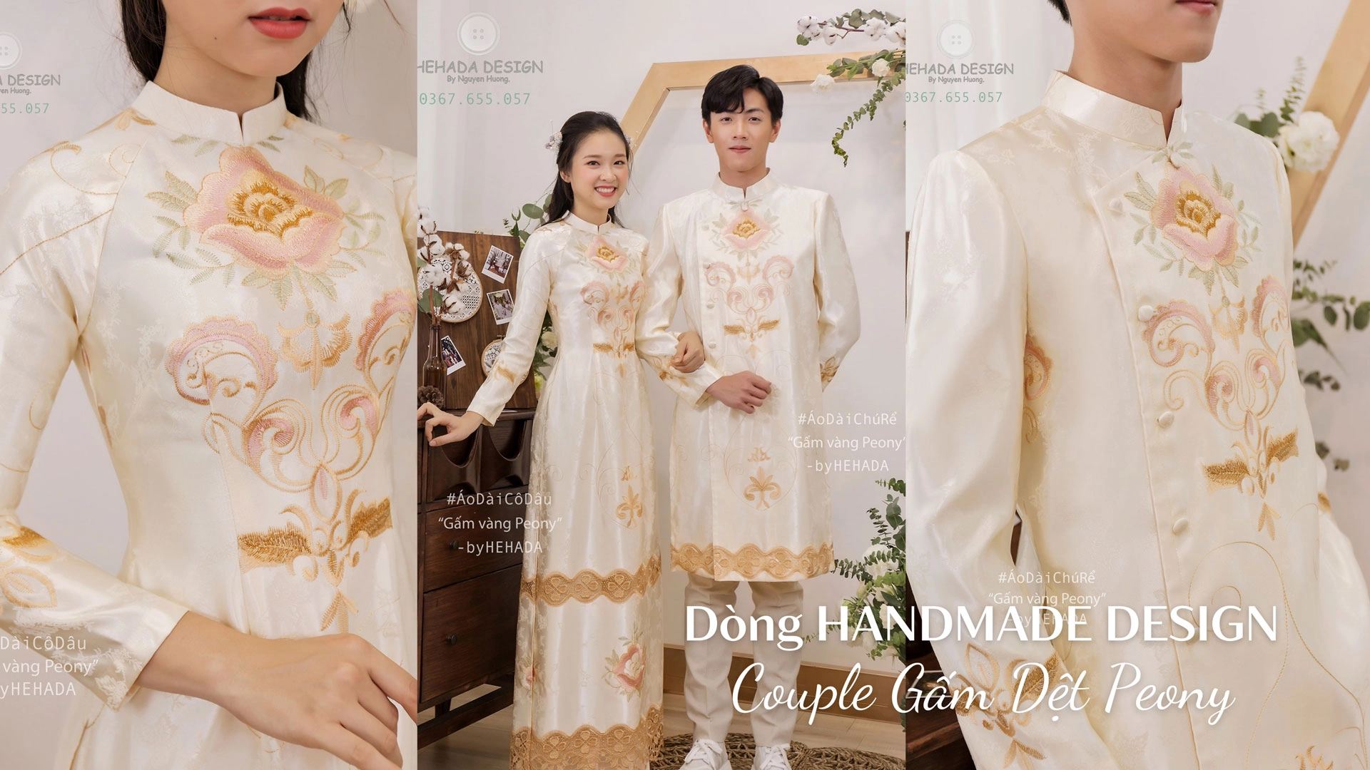ao-dai-cap-doi-gam-det-peony