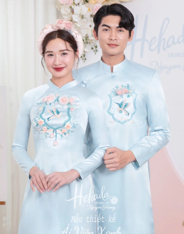 ao-dai-cap-doi-ai-vien-xanh
