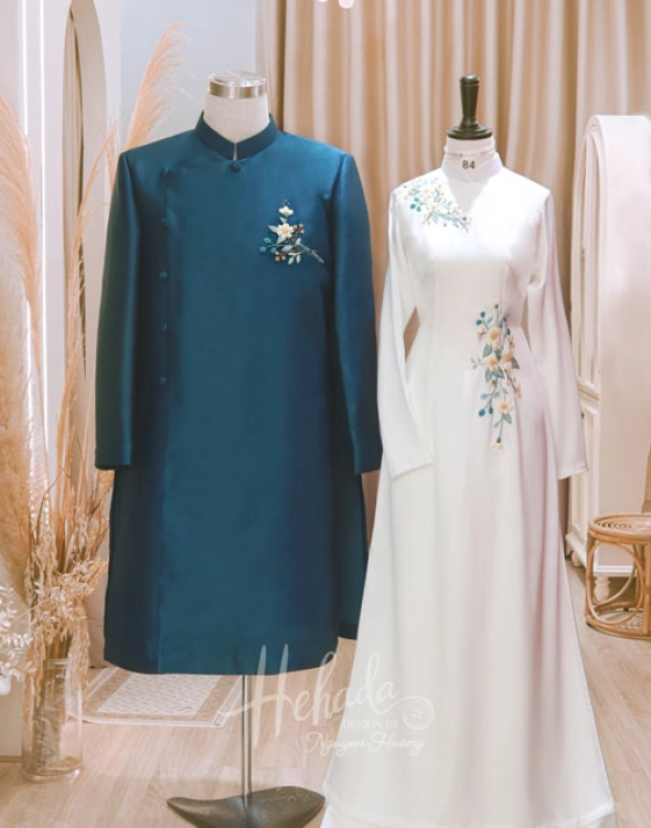 ao-dai-cap-doi-daisy-mint-vai-eo