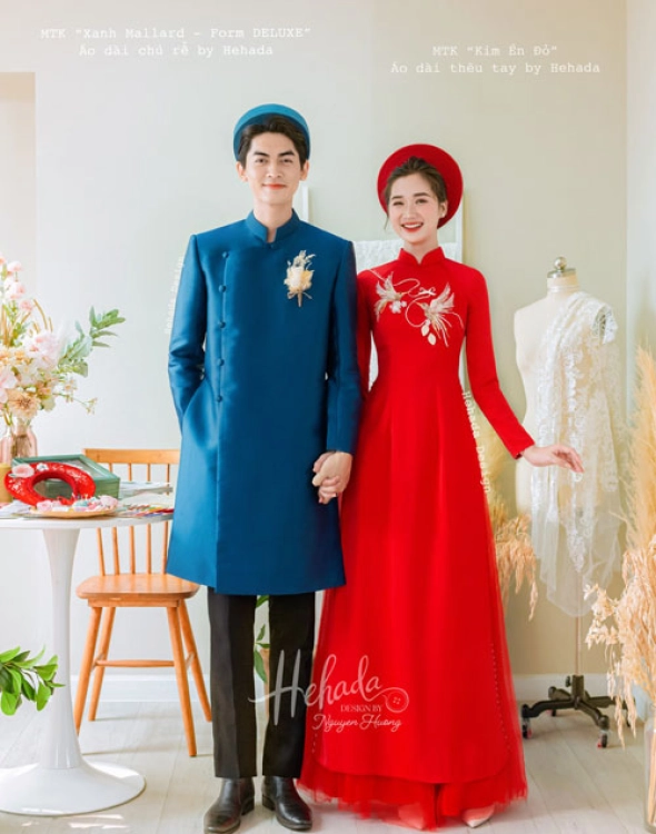 ao-dai-cap-doi-chim-en-do