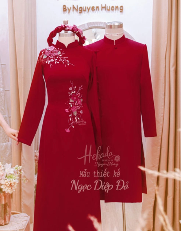 ao-dai-cap-doi-ngoc-diep-do