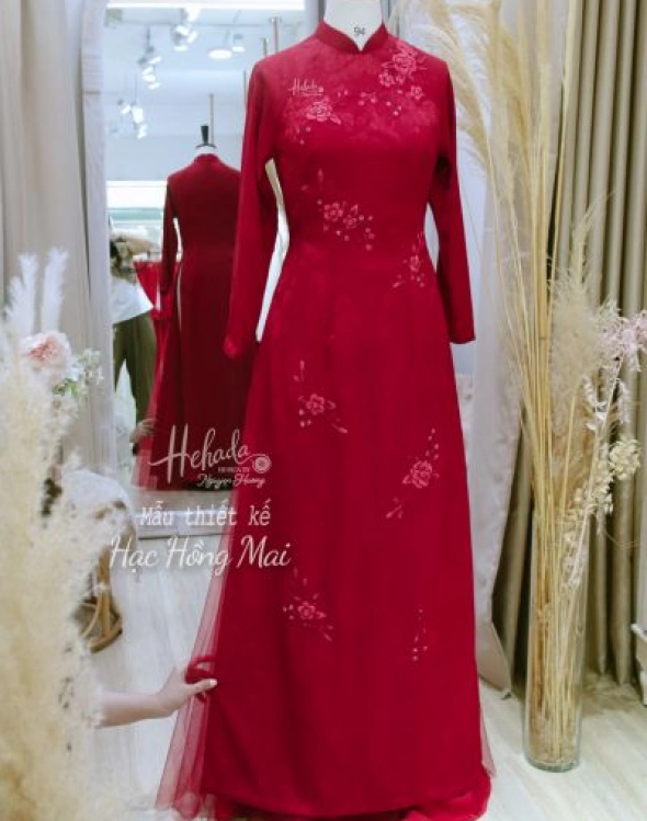 ao-dai-hac-hong-mai-chuppy